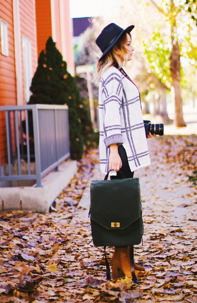 Bellbrook Backpack - Camera Backpack - Olive | Jo Totes